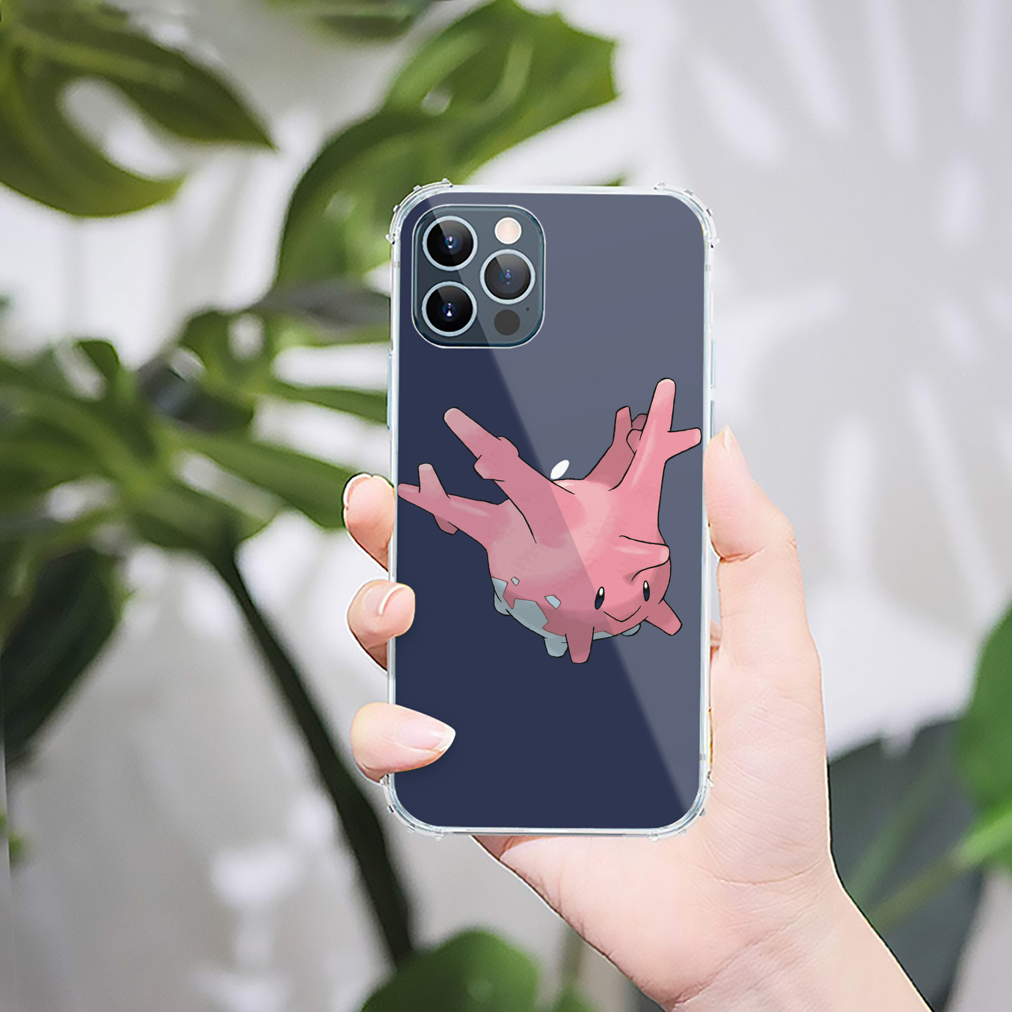 （画像用） ポケットモンスター Pokémon 【iPhone 12シリーズ対応】透明スマホケース（クリアソフトケース）